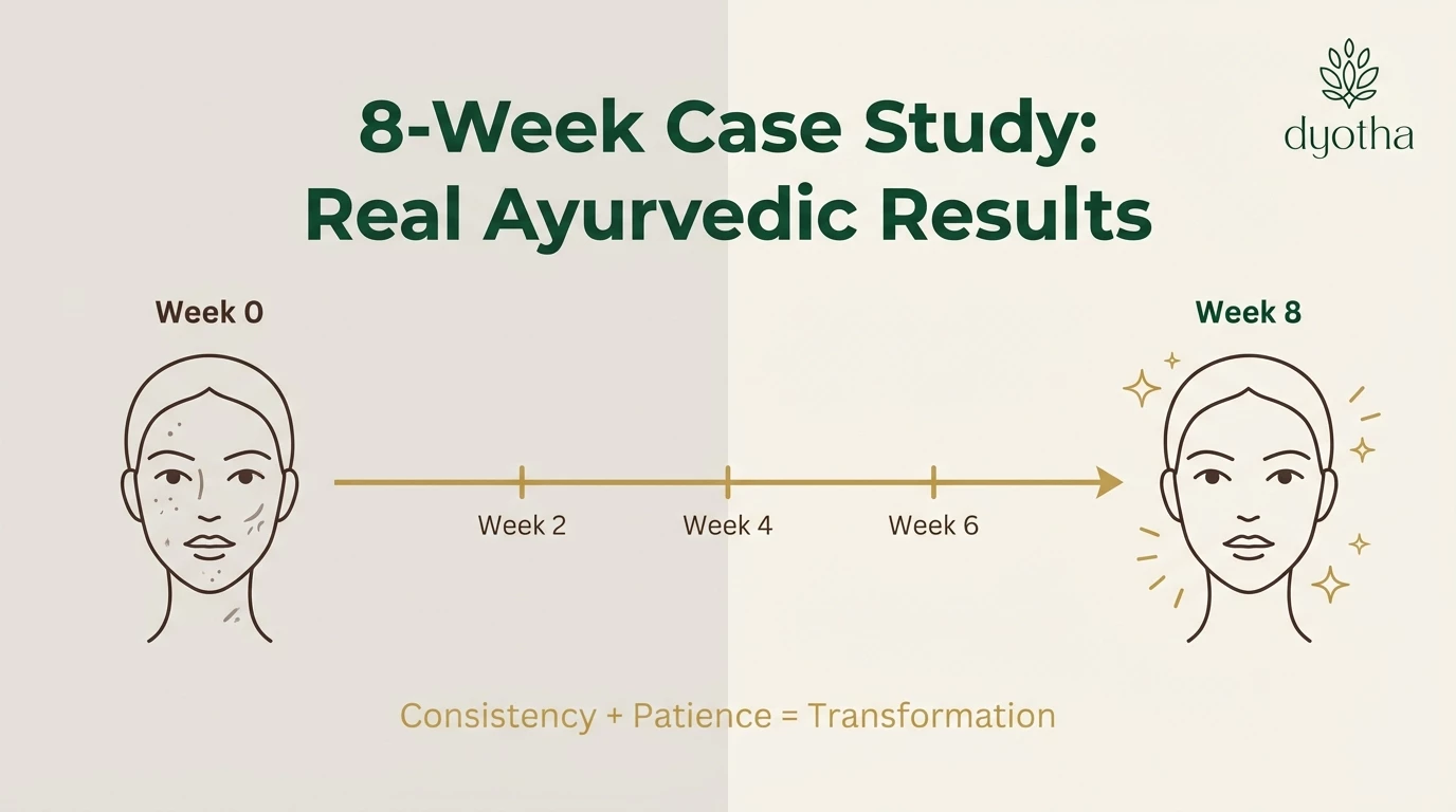 Real Results: 8 Weeks of Ayurvedic Skincare | Case Study